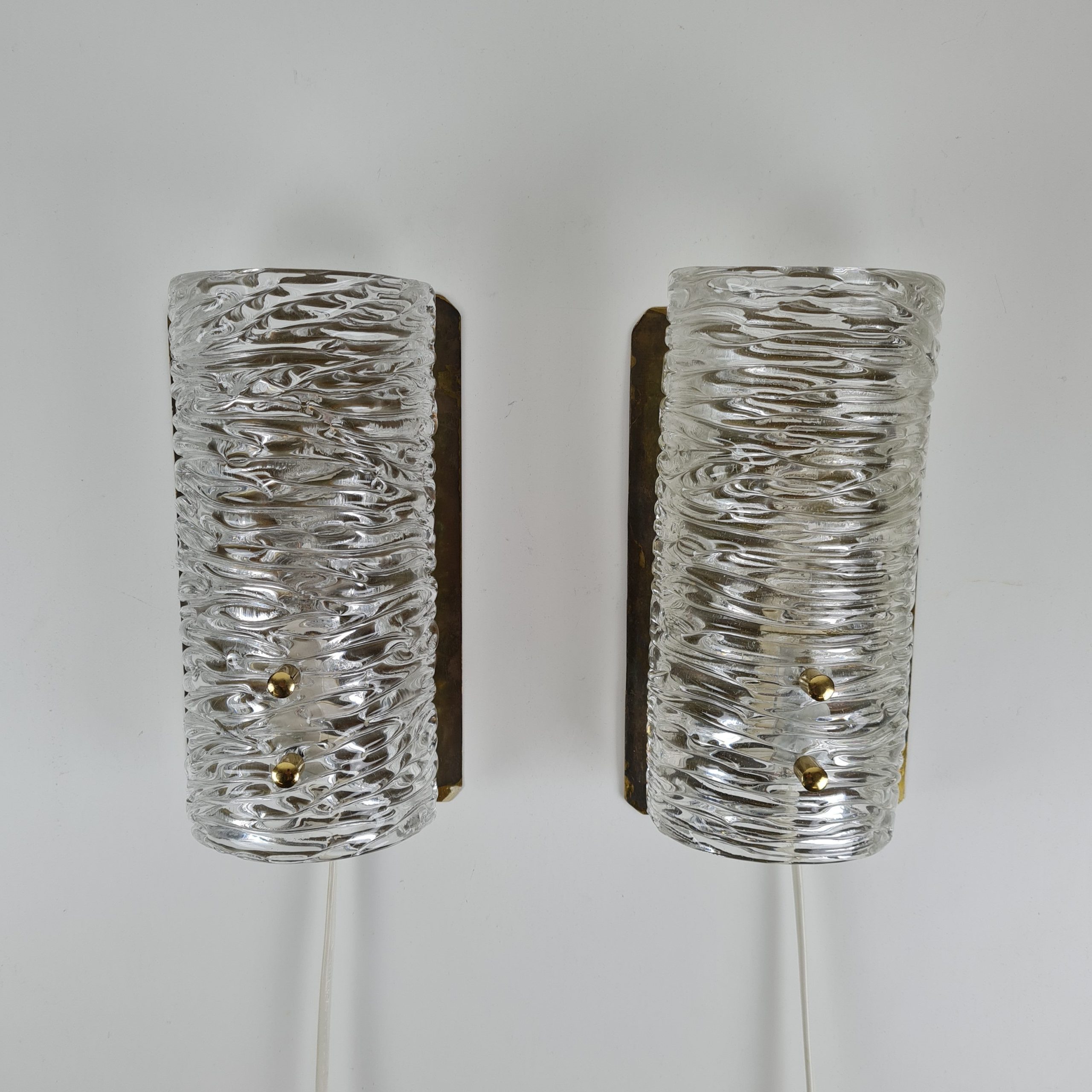 Væglampe i glas Gunnar Fagerlund | Orrefors - Retrofabrikken