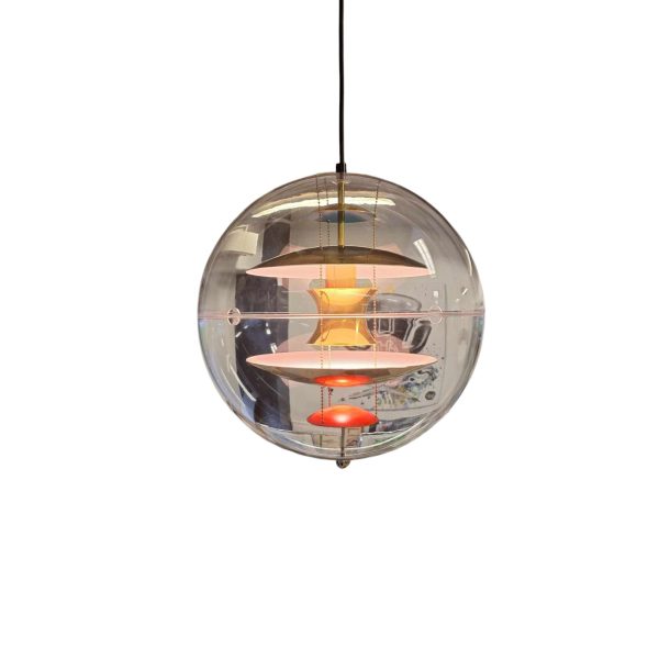 Loftslampe model Globe i messing | Verner Panton | VerPan