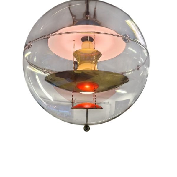 Loftslampe model Globe i messing | Verner Panton | VerPan