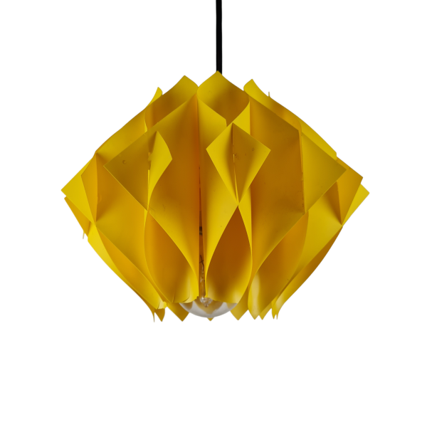 Loftslampe | Dansk lampeproducent | Gul plast