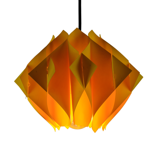 Loftslampe | Dansk lampeproducent | Gul plast