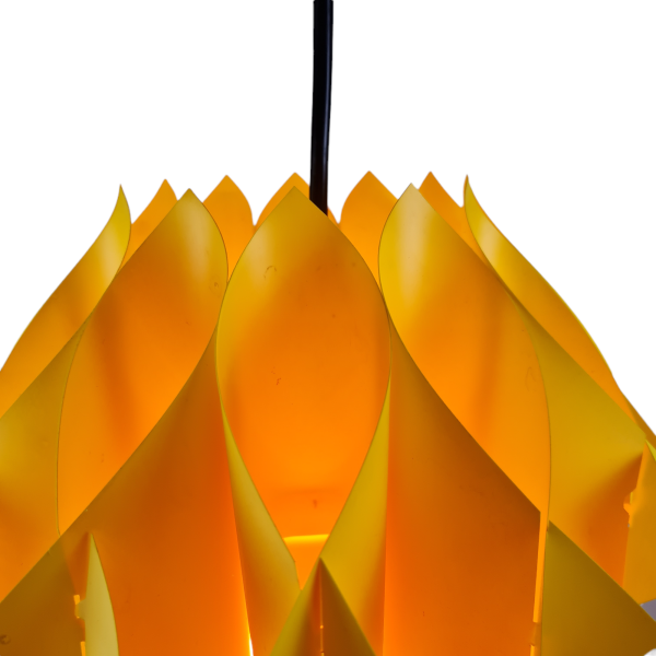 Loftslampe | Dansk lampeproducent | Gul plast