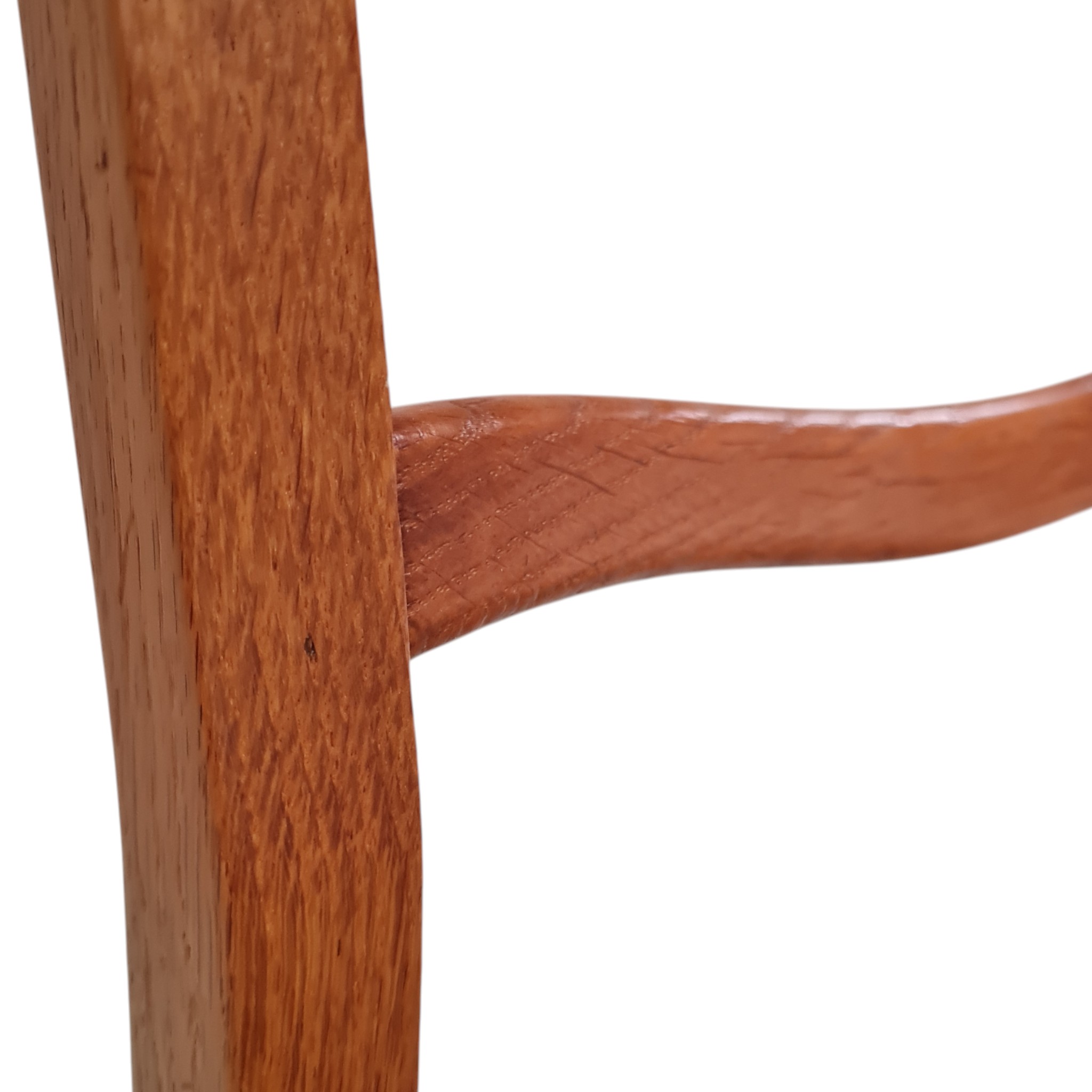 Spisebordsstol | Arne Wahl Iversen, tilskrevet | Bøg og stribet uld