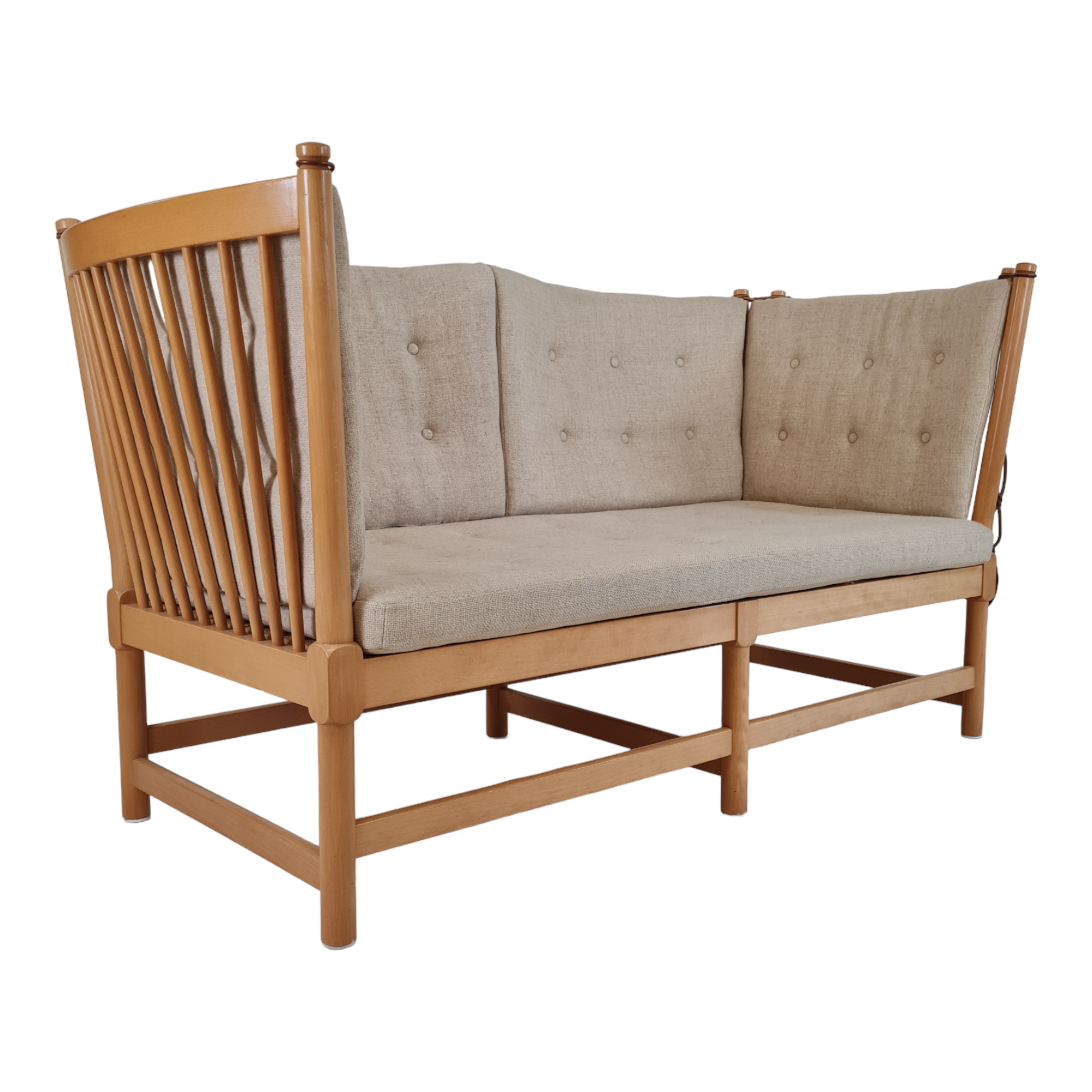 4876, Tremmesofa model 1789 Børge Mogensen Fredericia Furniture, retrofabrikken.dk, vintage, danish design, mid century furniture, (10)