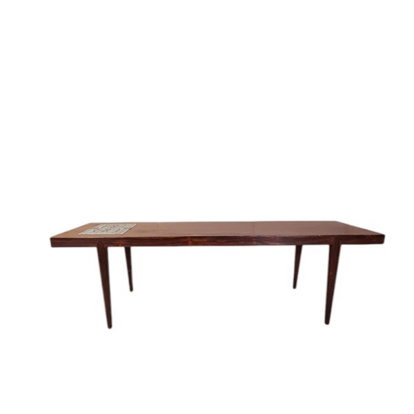 Sofabord med kakler | Severin Hansen | Haslev Møbelsnedkeri & Royal Copenhagen | Teak