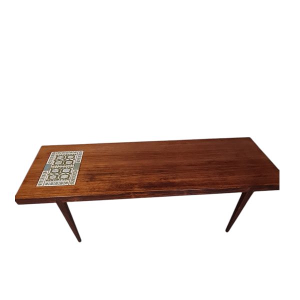 Sofabord med kakler | Severin Hansen | Haslev Møbelsnedkeri & Royal Copenhagen | Teak