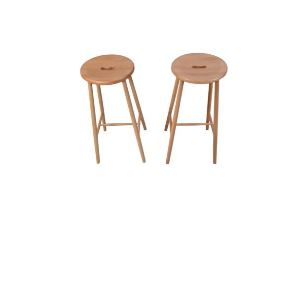 Barstol model J27B | Børge Mogensen | FDB Møbler | Lakeret bøg