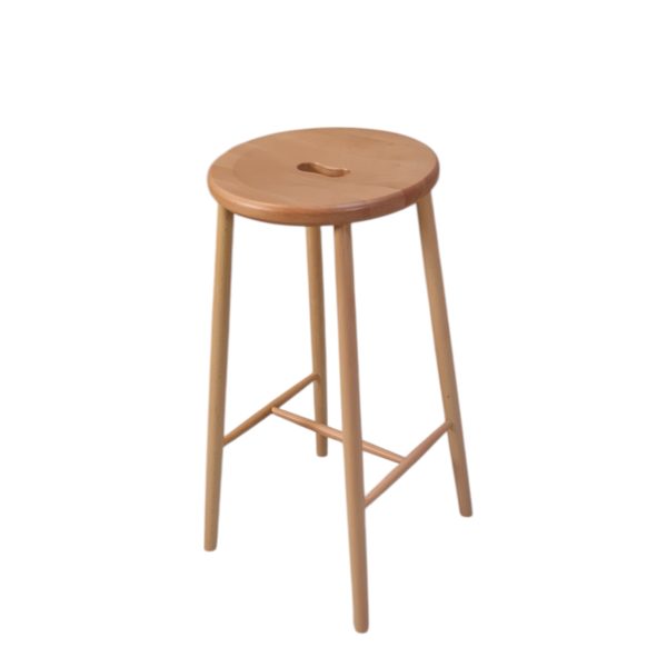 Barstol model J27B | Børge Mogensen | FDB Møbler | Lakeret bøg