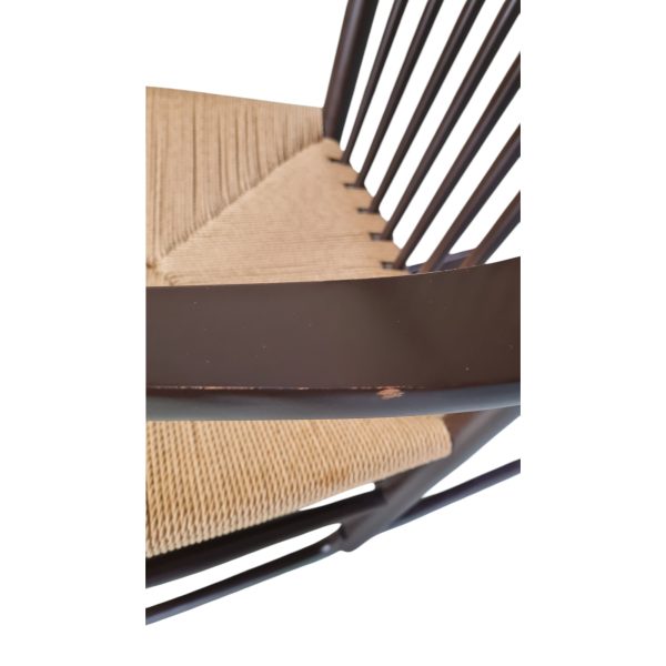 Gyngestol model J16 | Hans J. Wegner | Fredericia Furniture | Lakeret bøg & naturflet