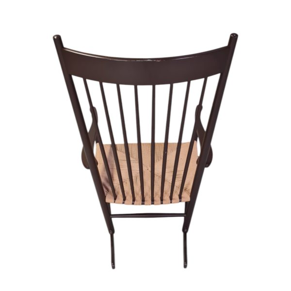 Gyngestol model J16 | Hans J. Wegner | Fredericia Furniture | Lakeret bøg & naturflet