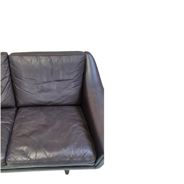 2-Personer sofa model Matador | Aage Christiansen | ERAN | Mørkebrunt læder