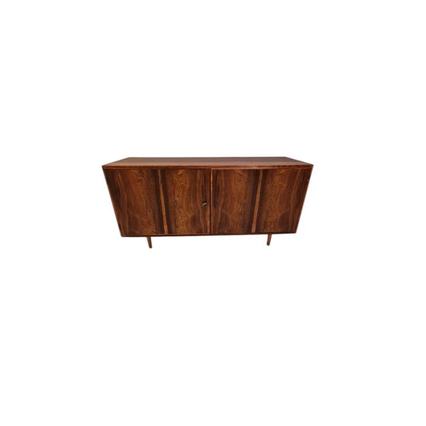 Lav skænk med skydelåger | Dansk design | Palisander