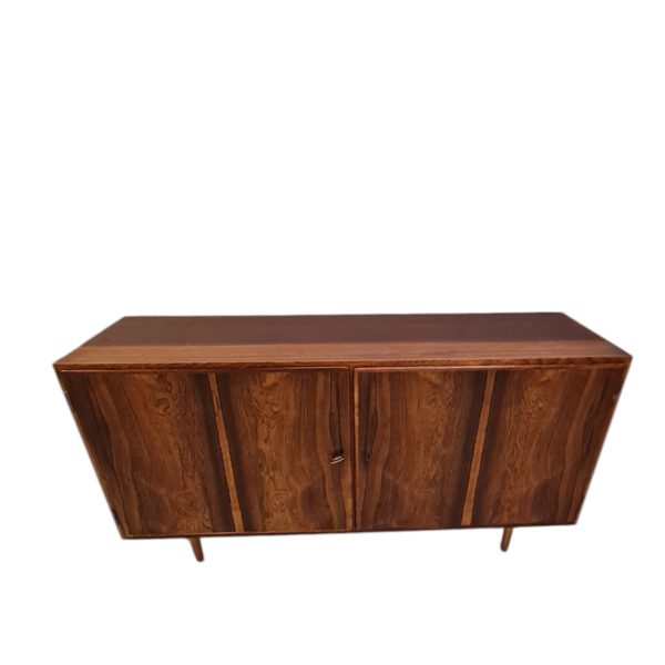 Lav skænk med skydelåger | Dansk design | Palisander