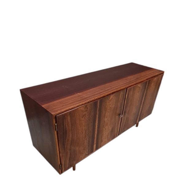 Lav skænk med skydelåger | Dansk design | Palisander