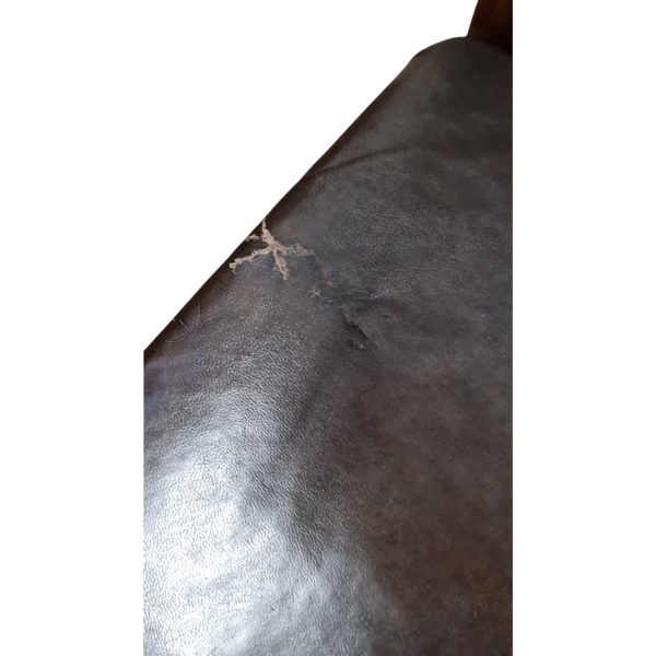 5 Spisebordesstole | Dansk design | Bejdset bøg & teak polstret med læder
