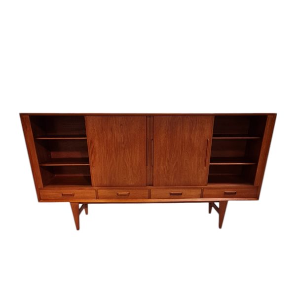 Skænk med 4 låger og 4 skuffer i front | Dansk design | Teak