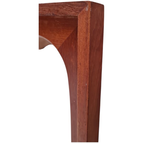 Væghængt spejl | Aarhus glasimport & glassliberi | Teak