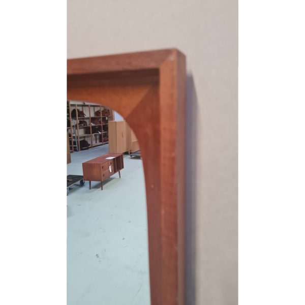 Væghængt spejl | Aarhus glasimport & glassliberi | Teak