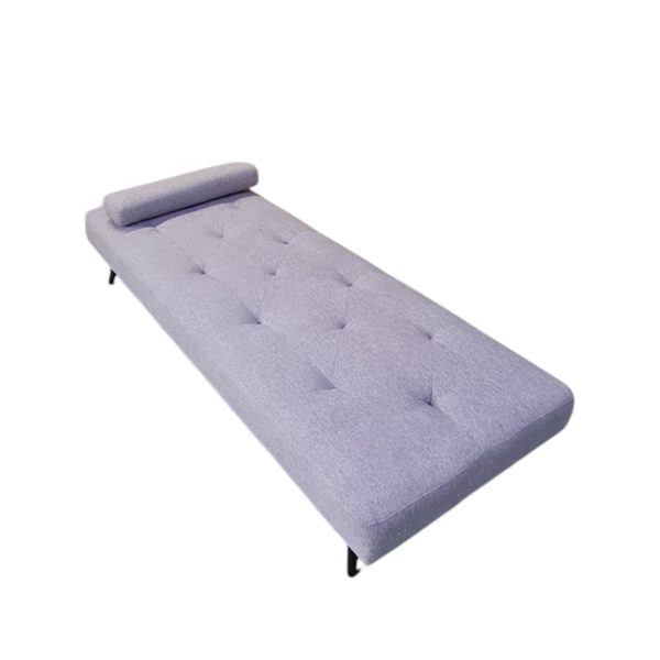 Minimalistisk daybed med dybhæftet madras – Dansk design, 1970’erne