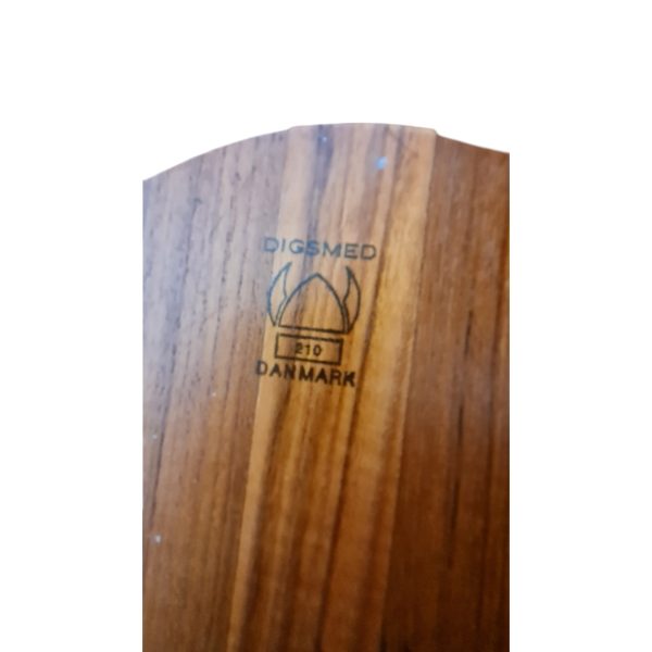Stort kabaretfad med 8 skåle model 210 | Digsmed | Teak og glas