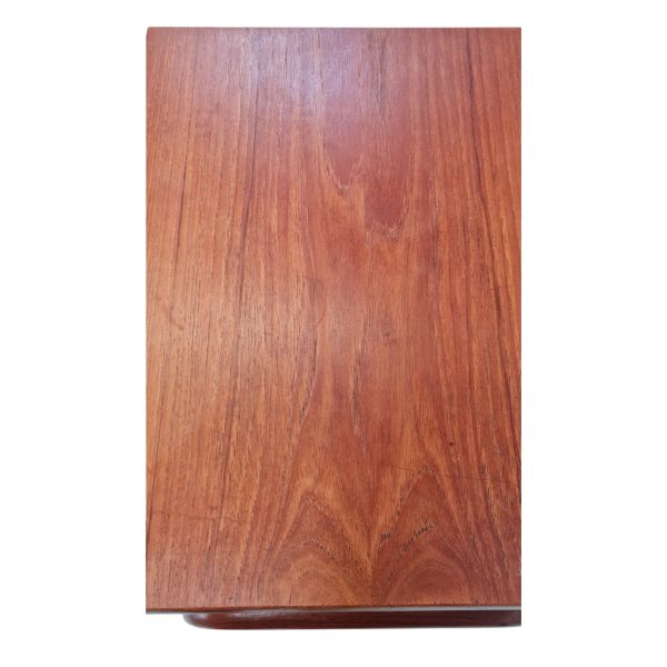 Sybord med garnkurv og to skuffer | Dansk design | Teak