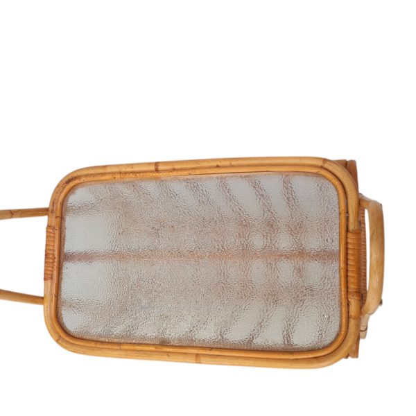 Magasinholder med glasplade | Dansk design | Bambus med matteret glas