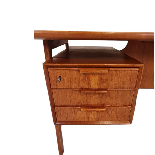 Eksklusivt skrivebord model 75 | Gunni Omann | Omann Junior | Teak
