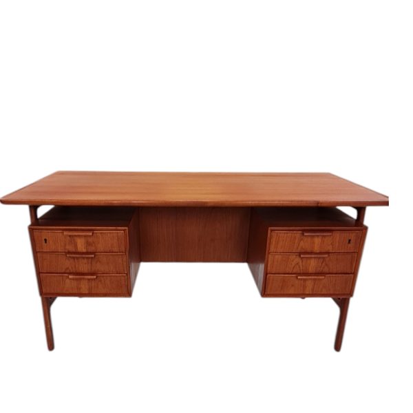Eksklusivt skrivebord model 75 | Gunni Omann | Omann Junior | Teak