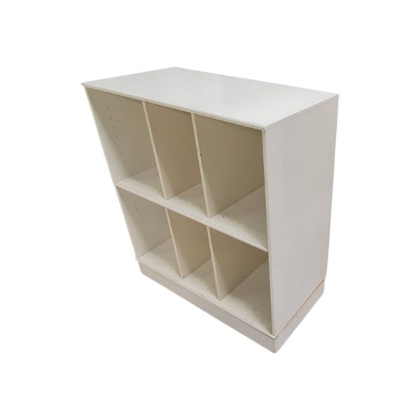 Reol Rack til Lp'er | Dansk design | Mistral, Hammel | Hvidmalet træ