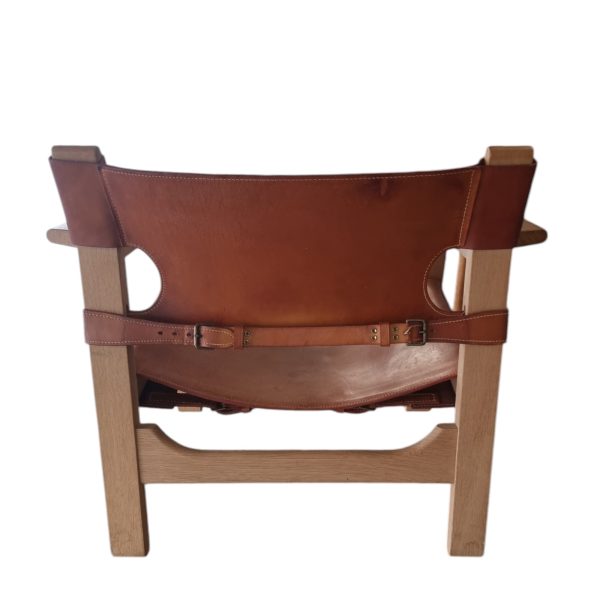 Lænestol model 2226 "Den Spanske stol" | Børge Mogensen | Fredericia Furniture | Eg & Kernelæder