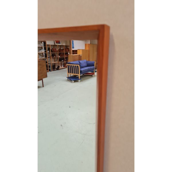 Væghængt spejl | TW Spejlet | Teak