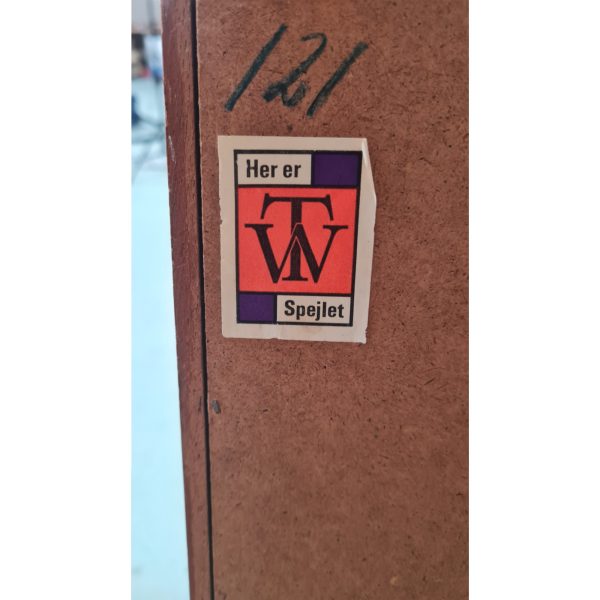 Væghængt spejl | TW Spejlet | Teak