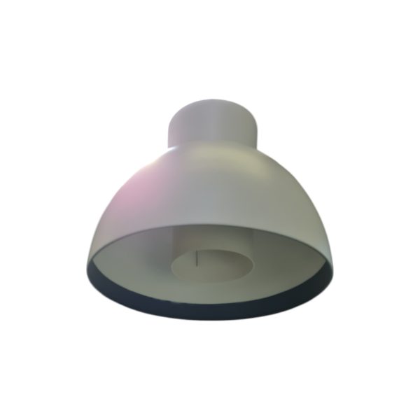 Loftspendel model 112 | Tema Lamper | Hvidlakeret metal