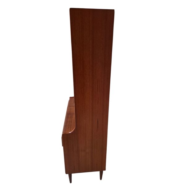 Chatol med skriveplade, spejl og skuffer | Dansk design | Teak