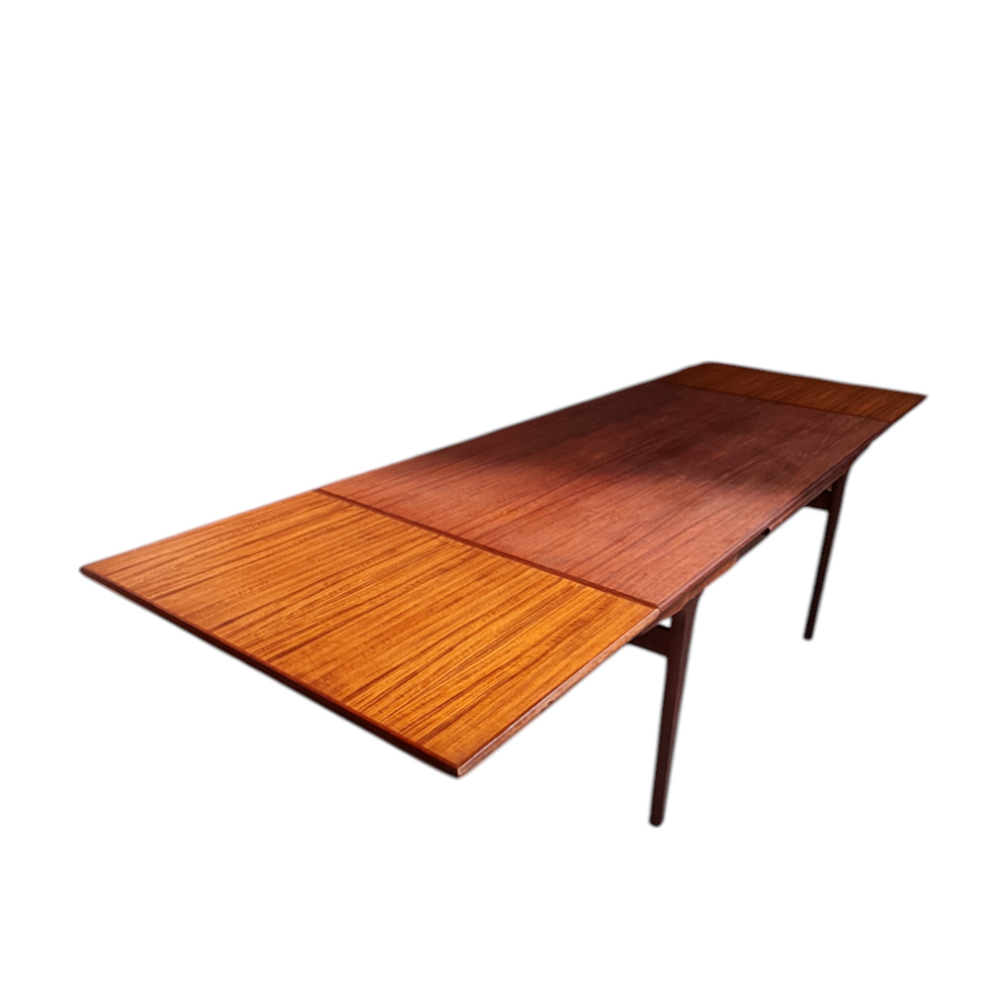 Spisebord med Hollandsk udtræk | Johannes Andersen | Uldum Møbelfabrik | Teak