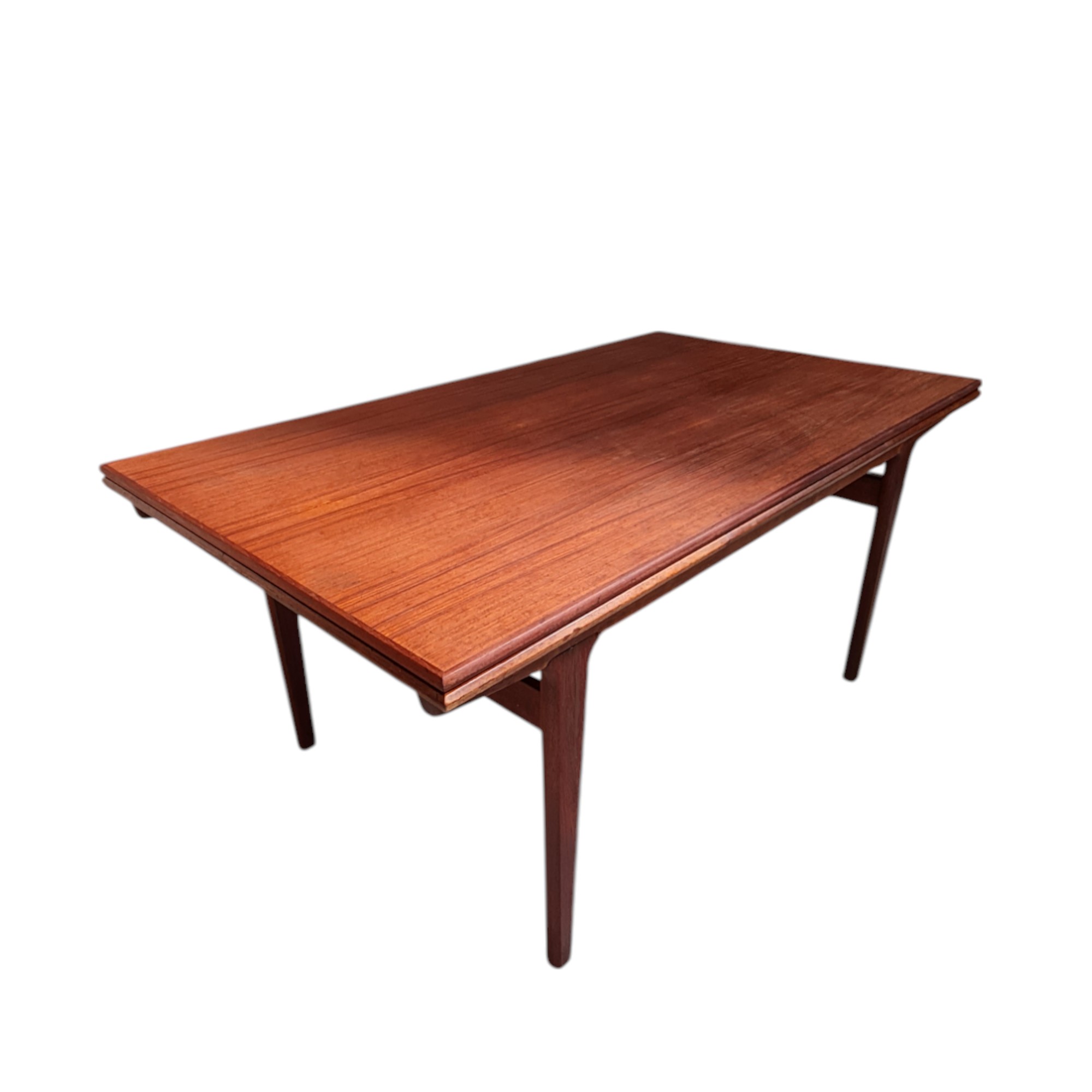 Spisebord med Hollandsk udtræk | Johannes Andersen | Uldum Møbelfabrik | Teak