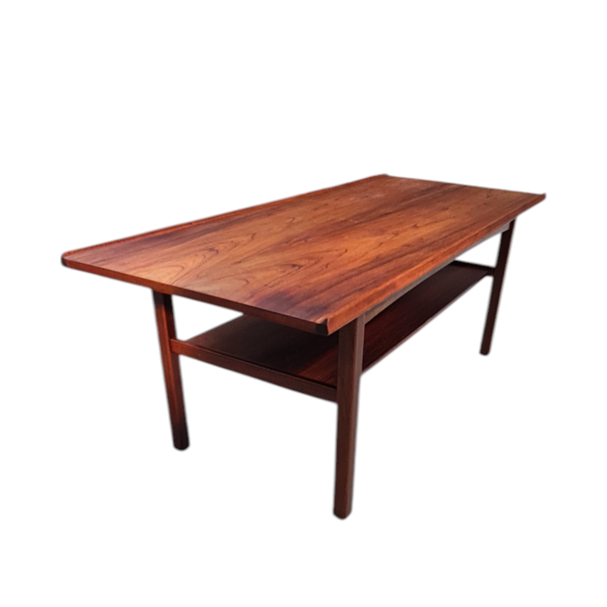 Sofabord med underliggende hylde | Dansk design | Palisander