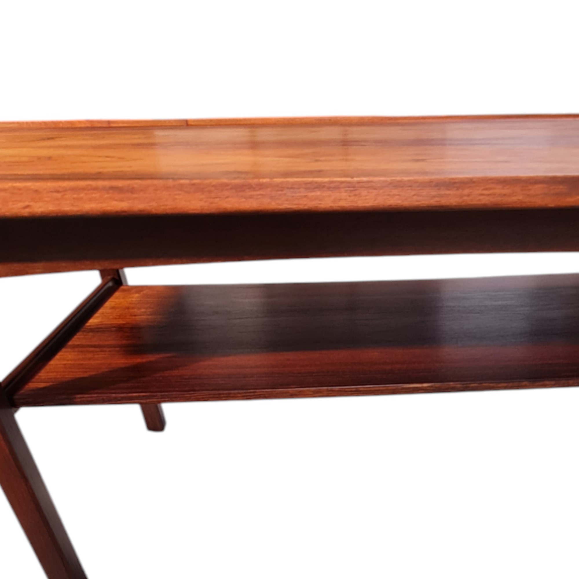 Sofabord med underliggende hylde | Dansk design | Palisander