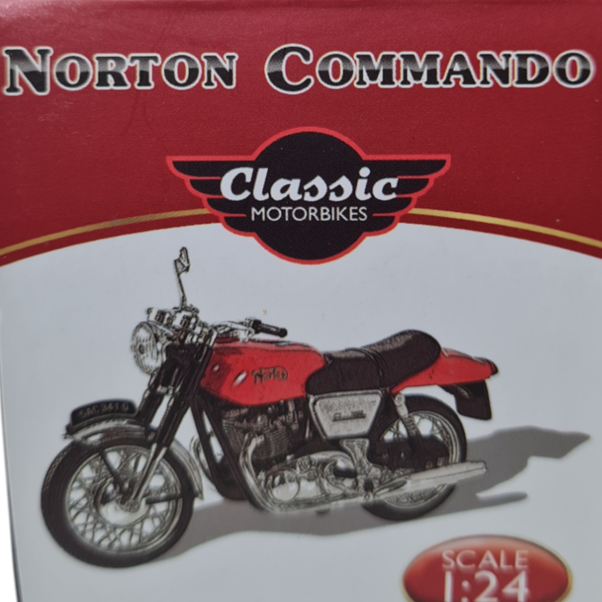 Model motorcykel Norton Commander