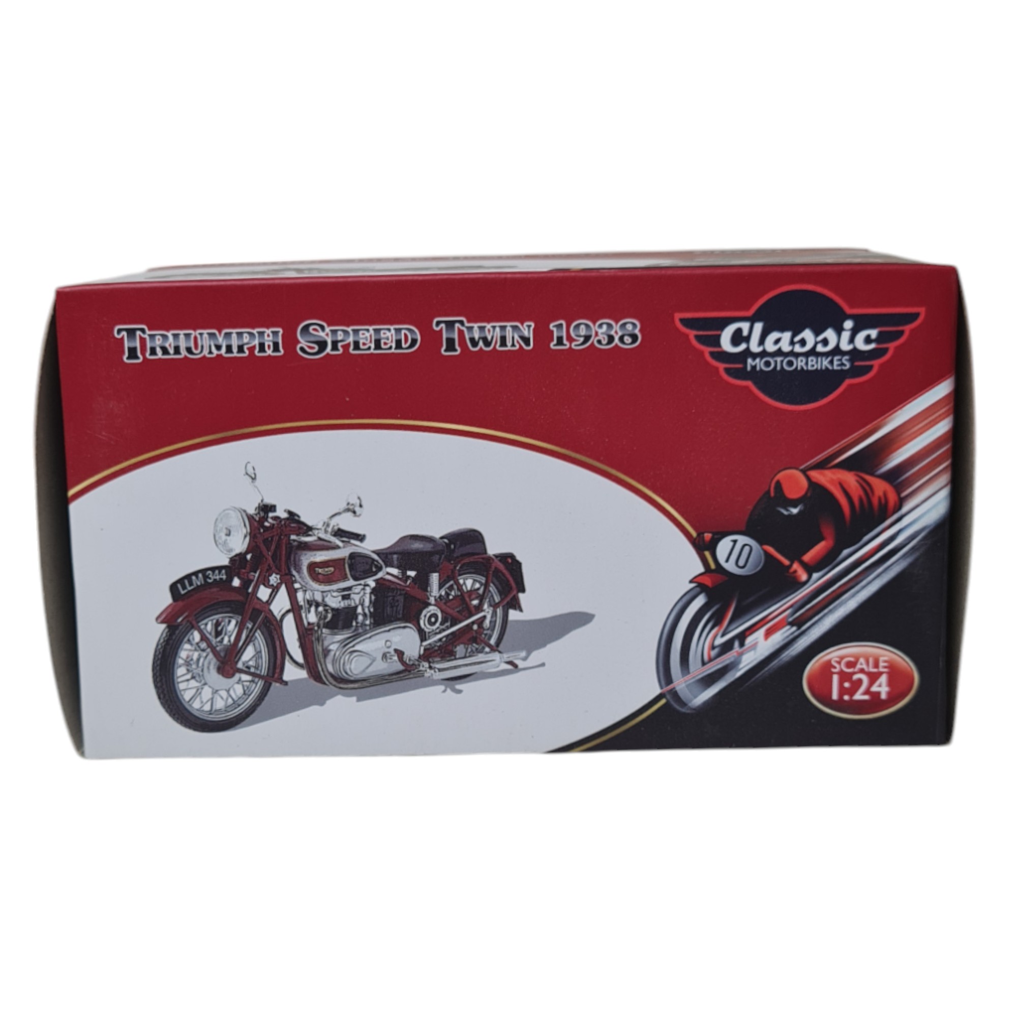 Model motorcykel Triumph Speed Twin 1938