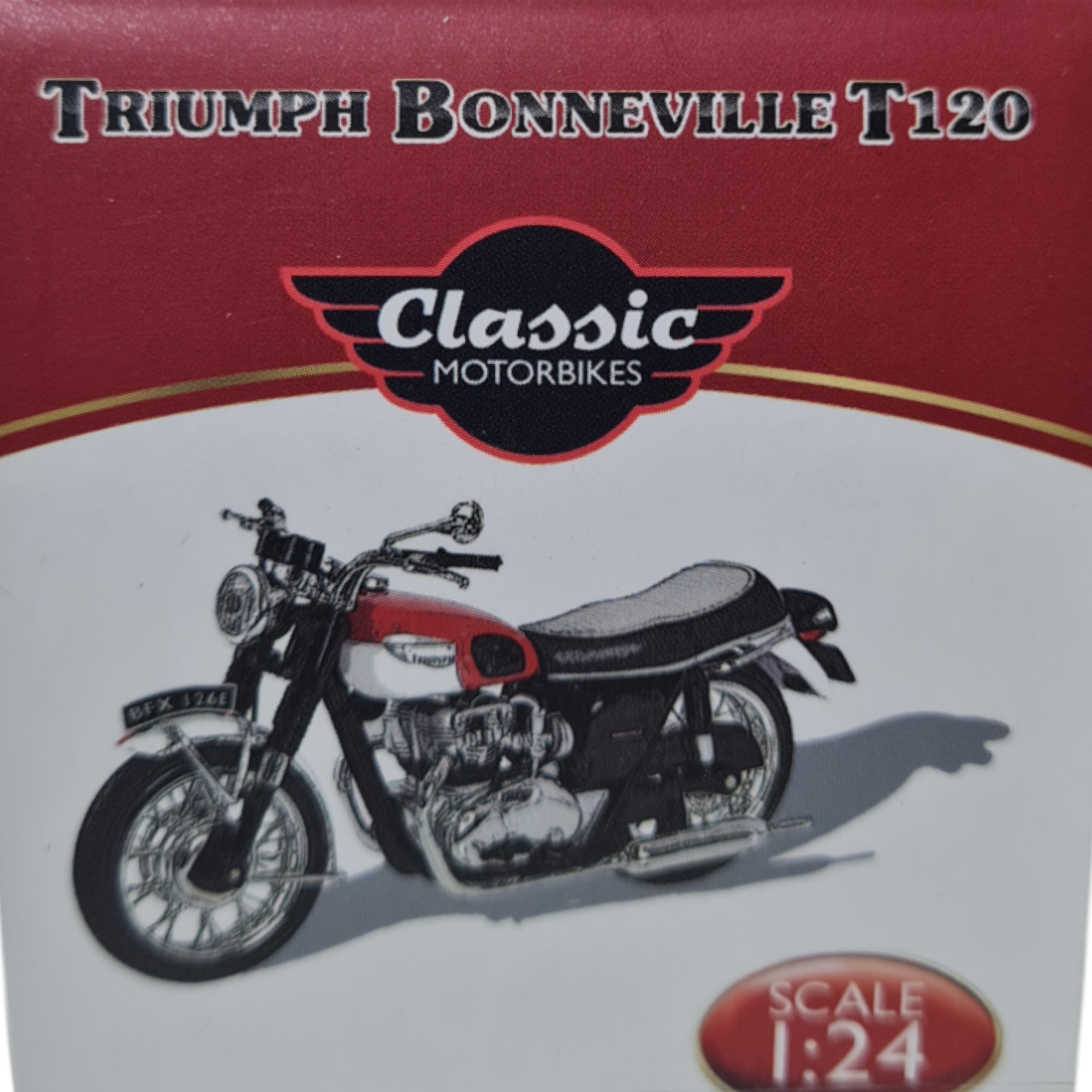 Model motorcykel Triumph Bonneville T120