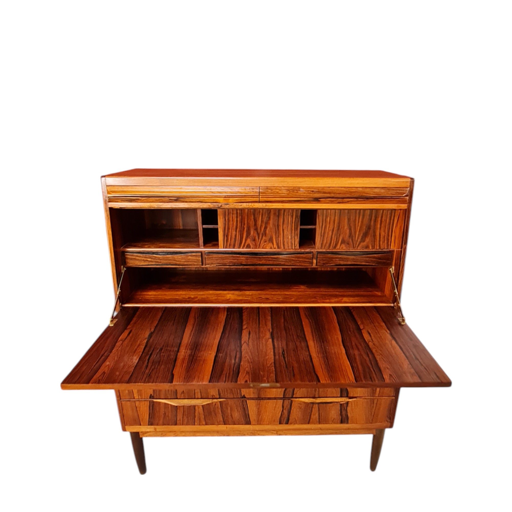 Chatol med flere skuffer og hylder | Dansk design | Palisander