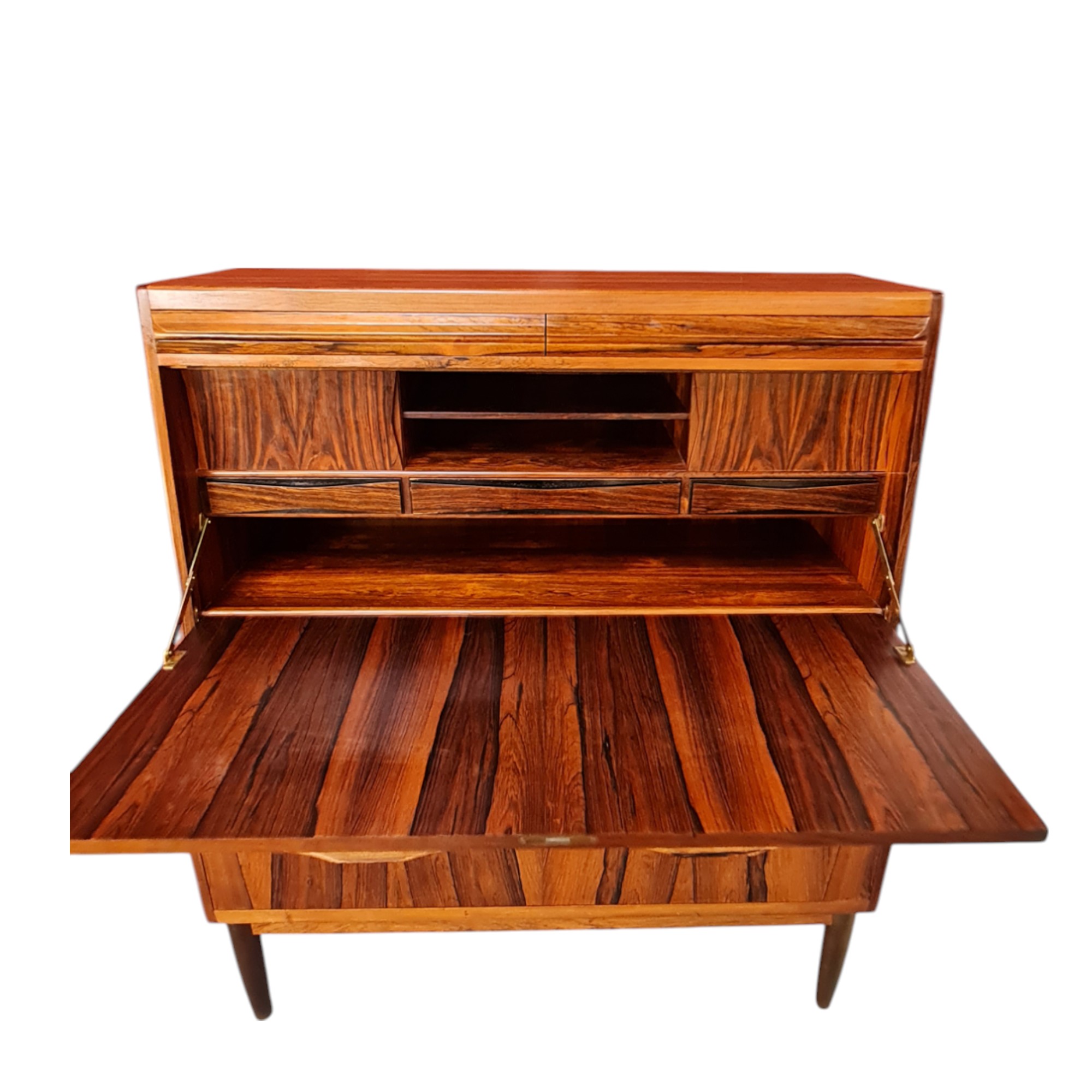 Chatol med flere skuffer og hylder | Dansk design | Palisander