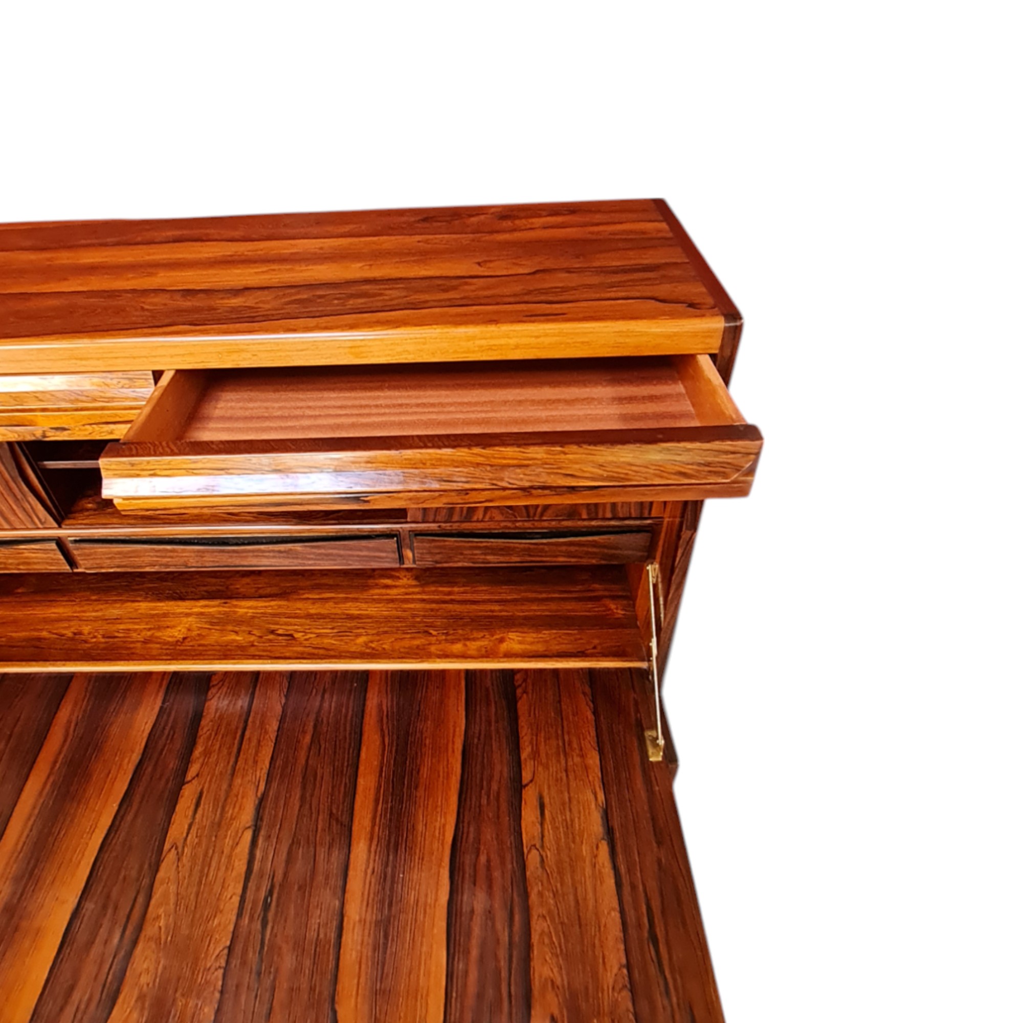 Chatol med flere skuffer og hylder | Dansk design | Palisander