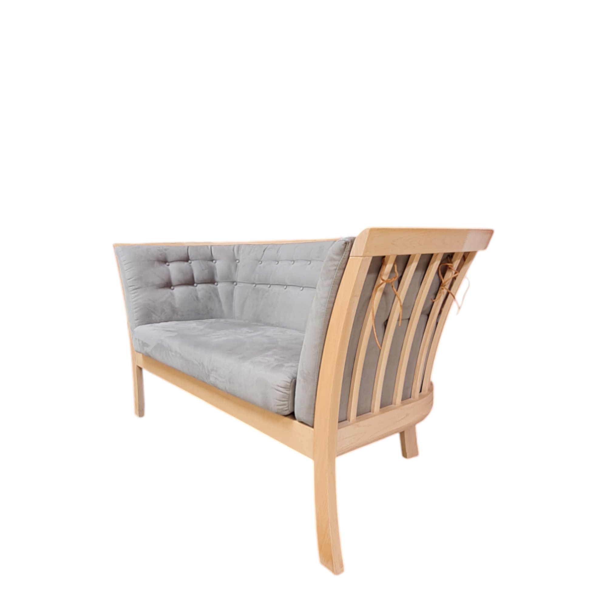 2 Personers sofa model Monica | Stouby Møbler | Bøg og Alcantara