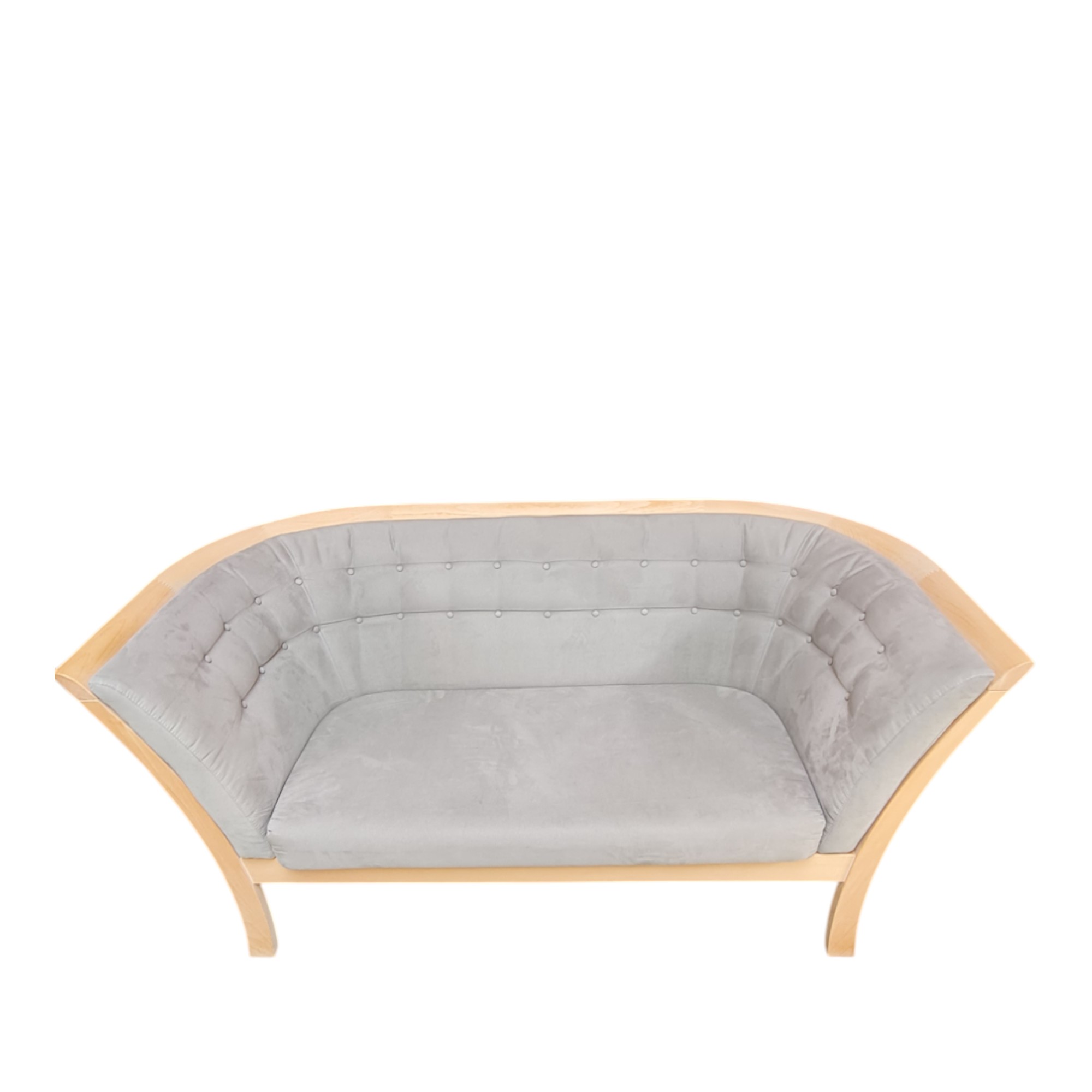 2 Personers sofa model Monica | Stouby Møbler | Bøg og Alcantara