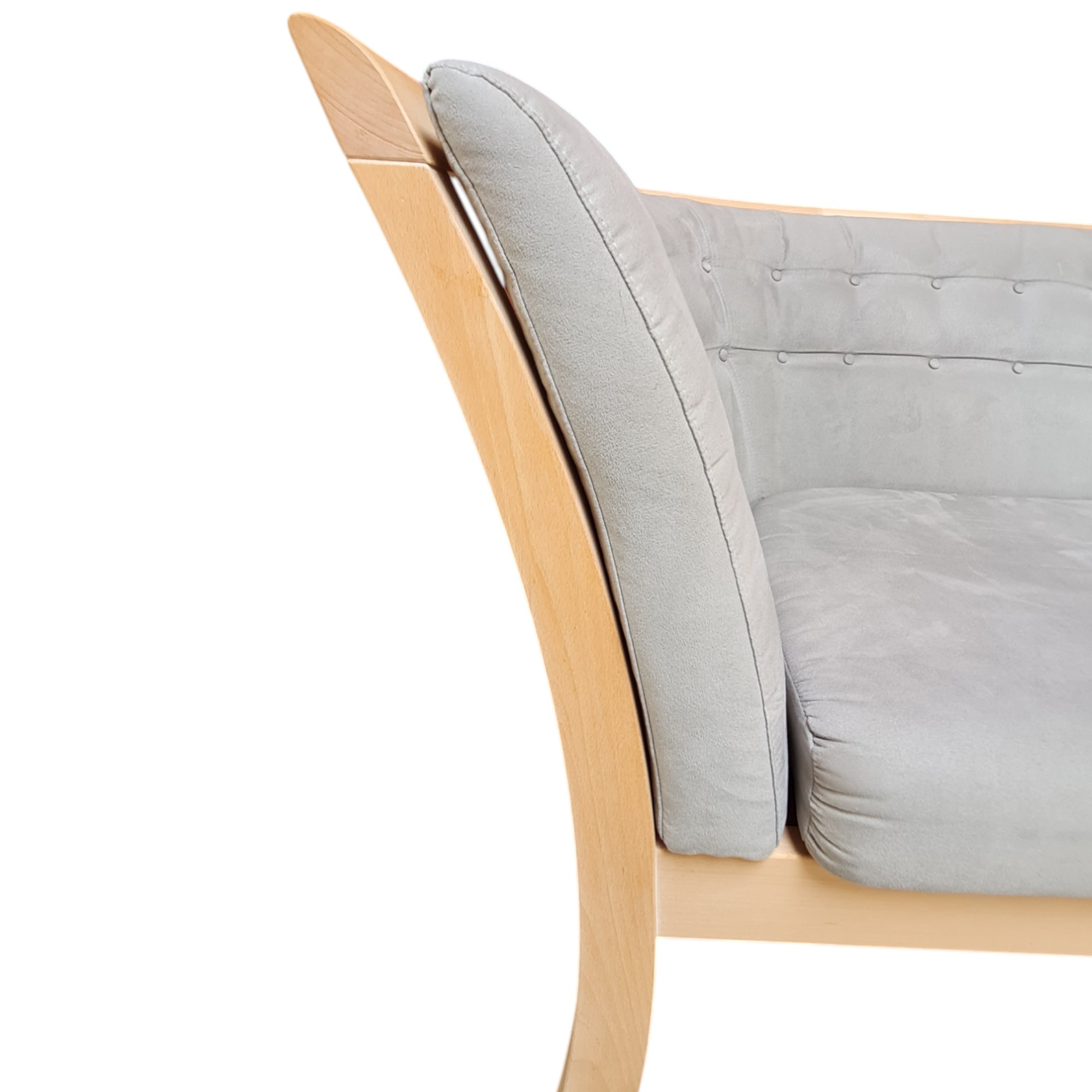 2 Personers sofa model Monica | Stouby Møbler | Bøg og Alcantara