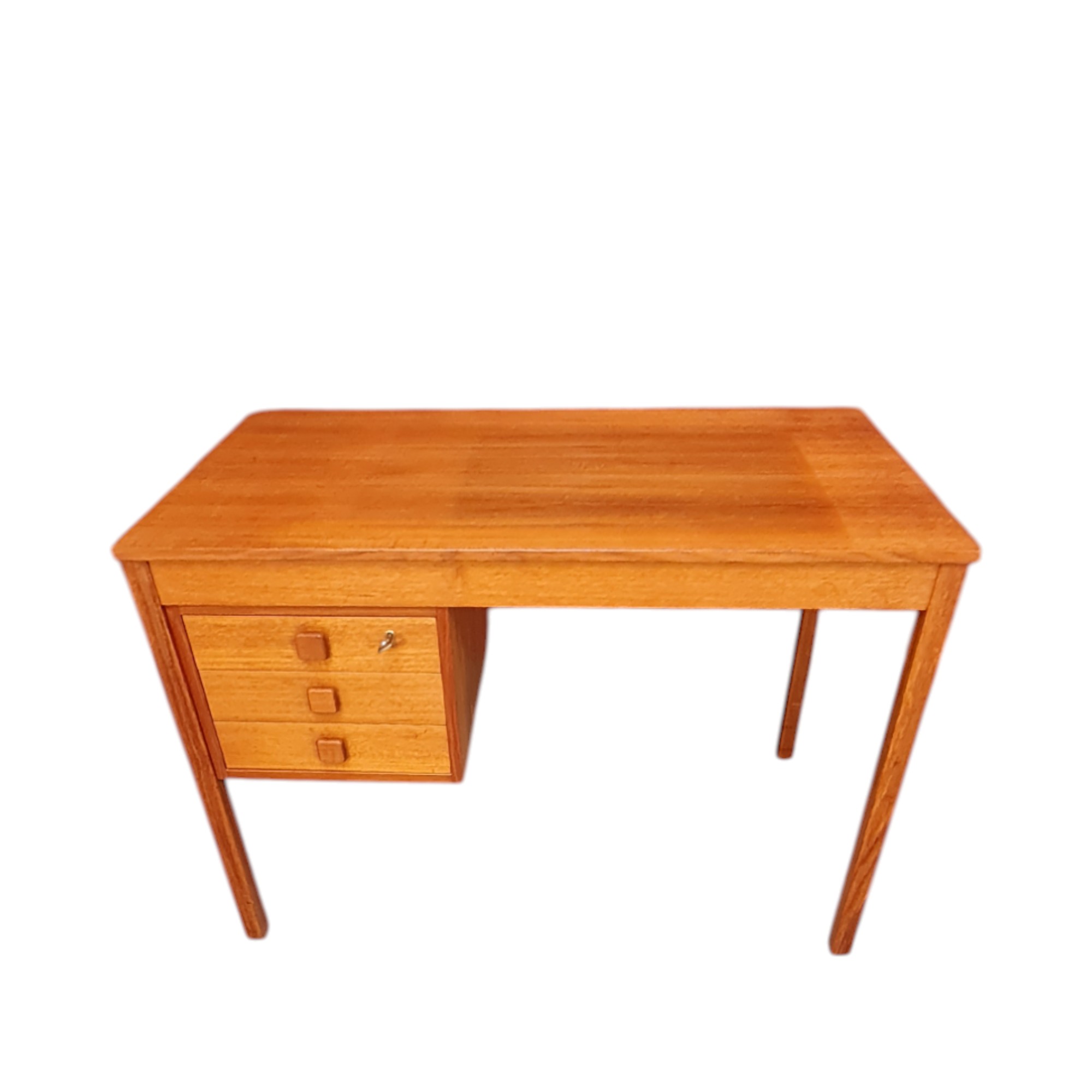 Dameskrivebord med 3 skuffer | Dansk design | Teak