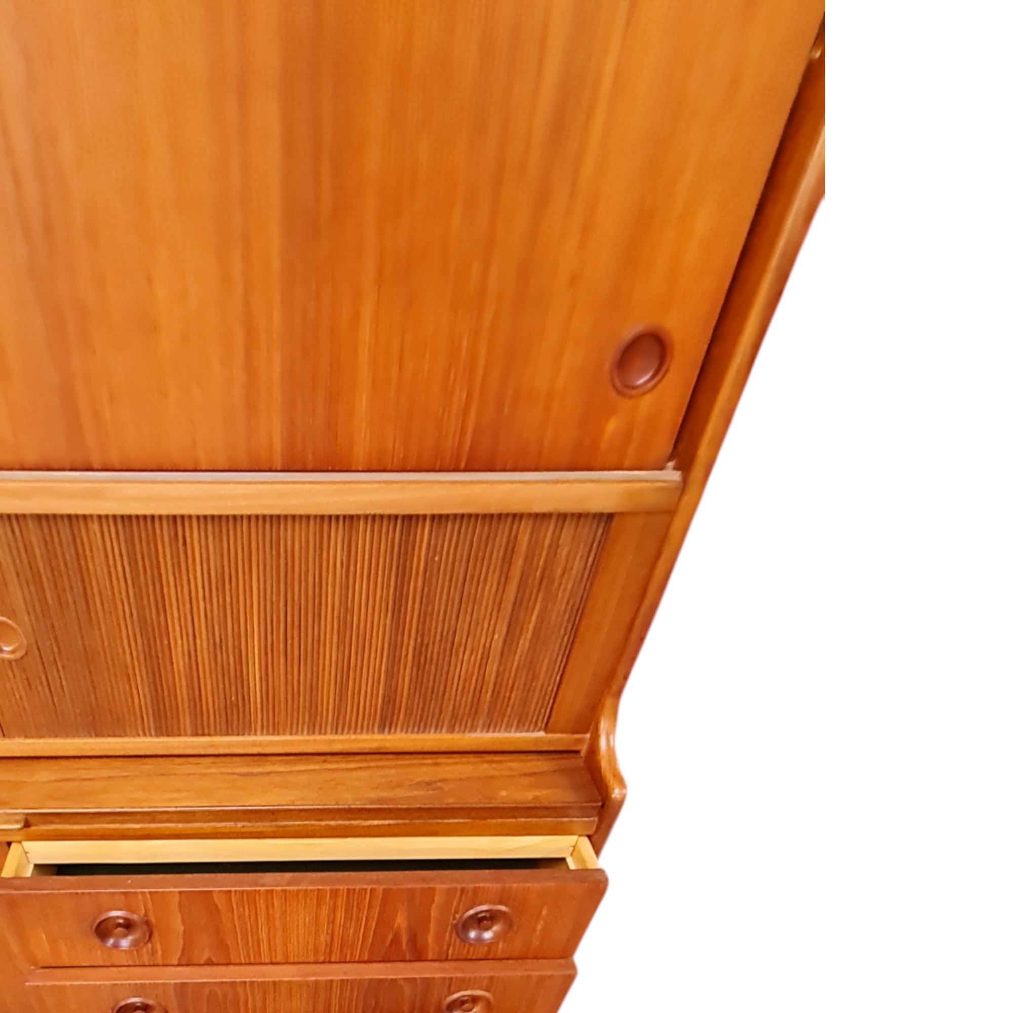 Skænk med jalousilåger | Dansk design | Teak