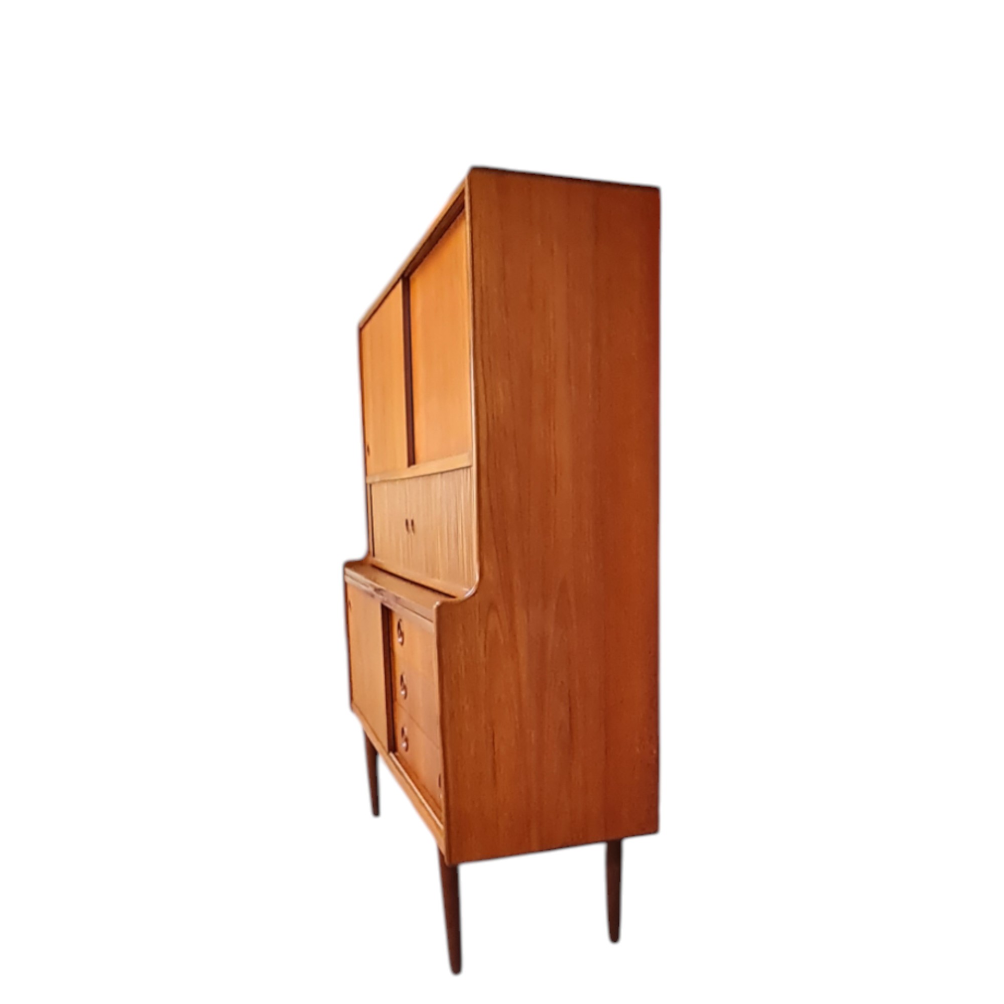 Skænk med jalousilåger | Dansk design | Teak